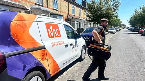 NAC engineer on a call-out near Dunstable